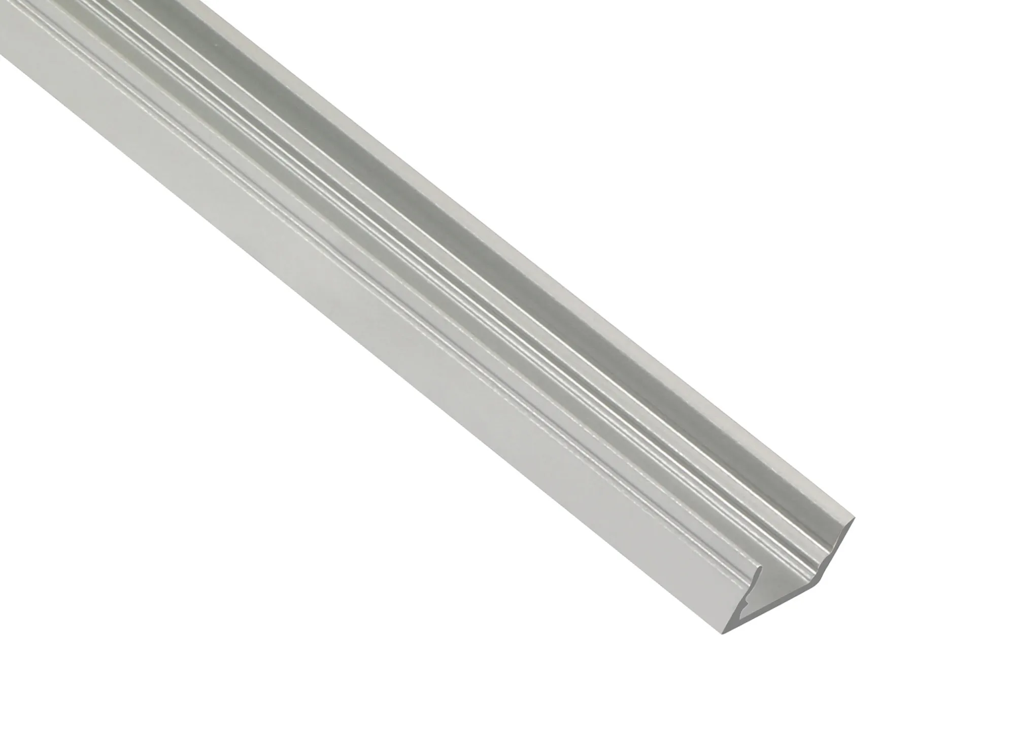 DA900004  3m Anodized Silver Aluminium Profile 17 x 8mm